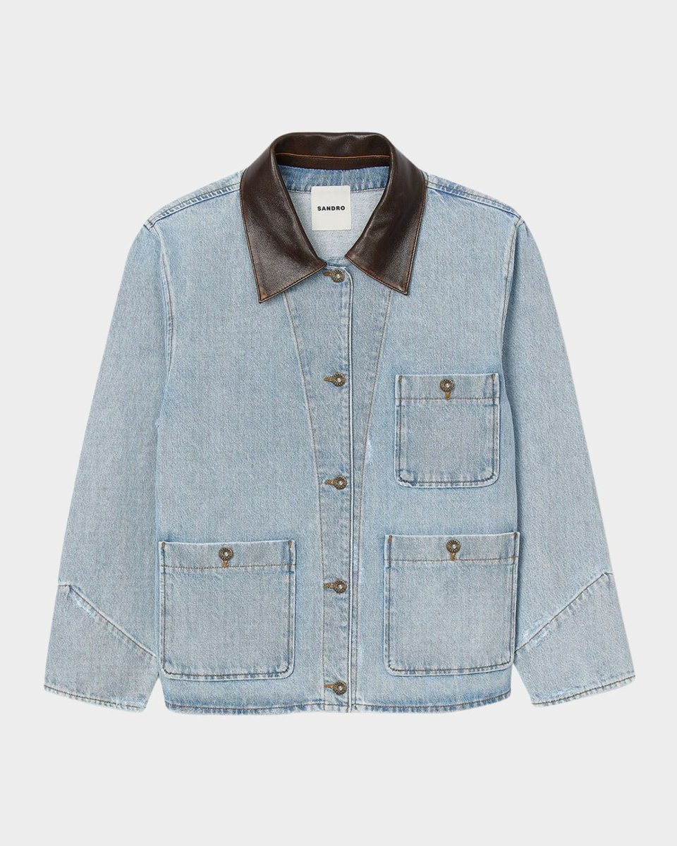 Virginie Denim Shirt Jacket